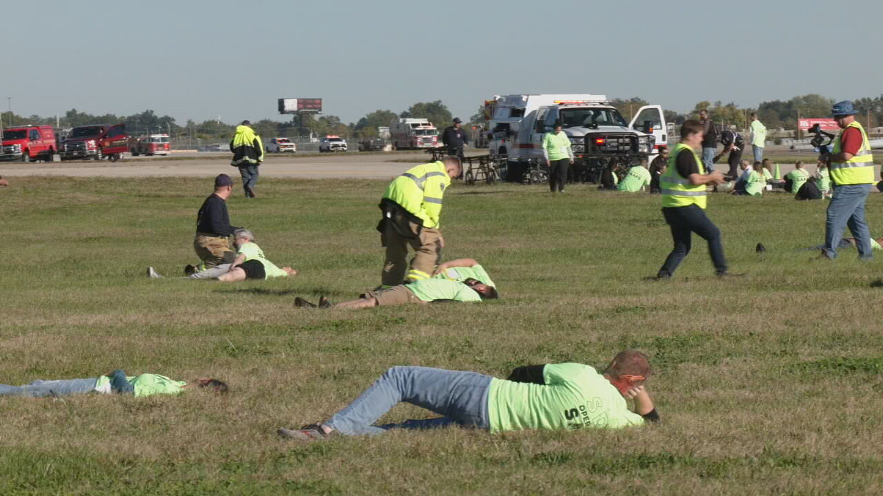 Disaster Drill at Louisville Muhamad Ali International Airport